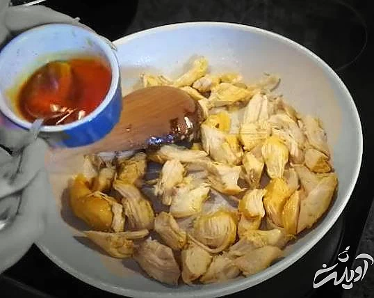 ته چین مرغ در فر